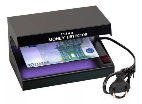 Maquina Detector De Billetes Dinero Falsos Luz Ultravioleta