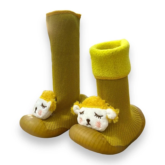 Zapatos Calcetín Bebé Niños Niñas Suela Antideslizante Suave