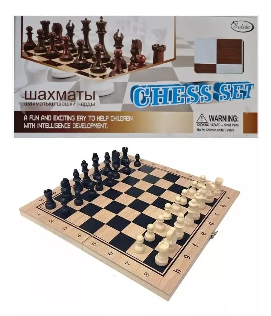 Ajedrez Tablero De Madera Ajedrez Set Juego De Mesa