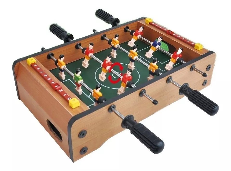 Mesa De Futbol Mini Taca Taca De Madera Para Mesa Ecológico