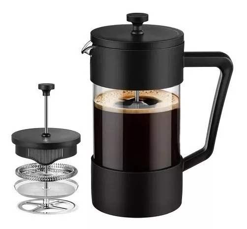 Cafetera De Prensa Francesa 1 Litro Para Té Y Café Molido