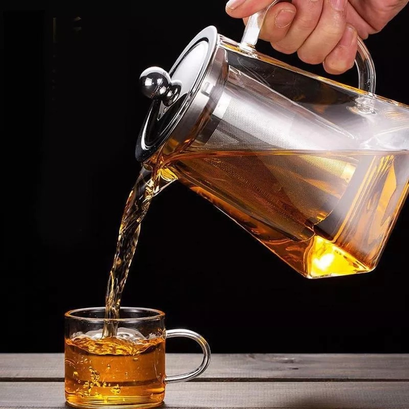 Tetera Infusora De Vidrio 750ml Fuego