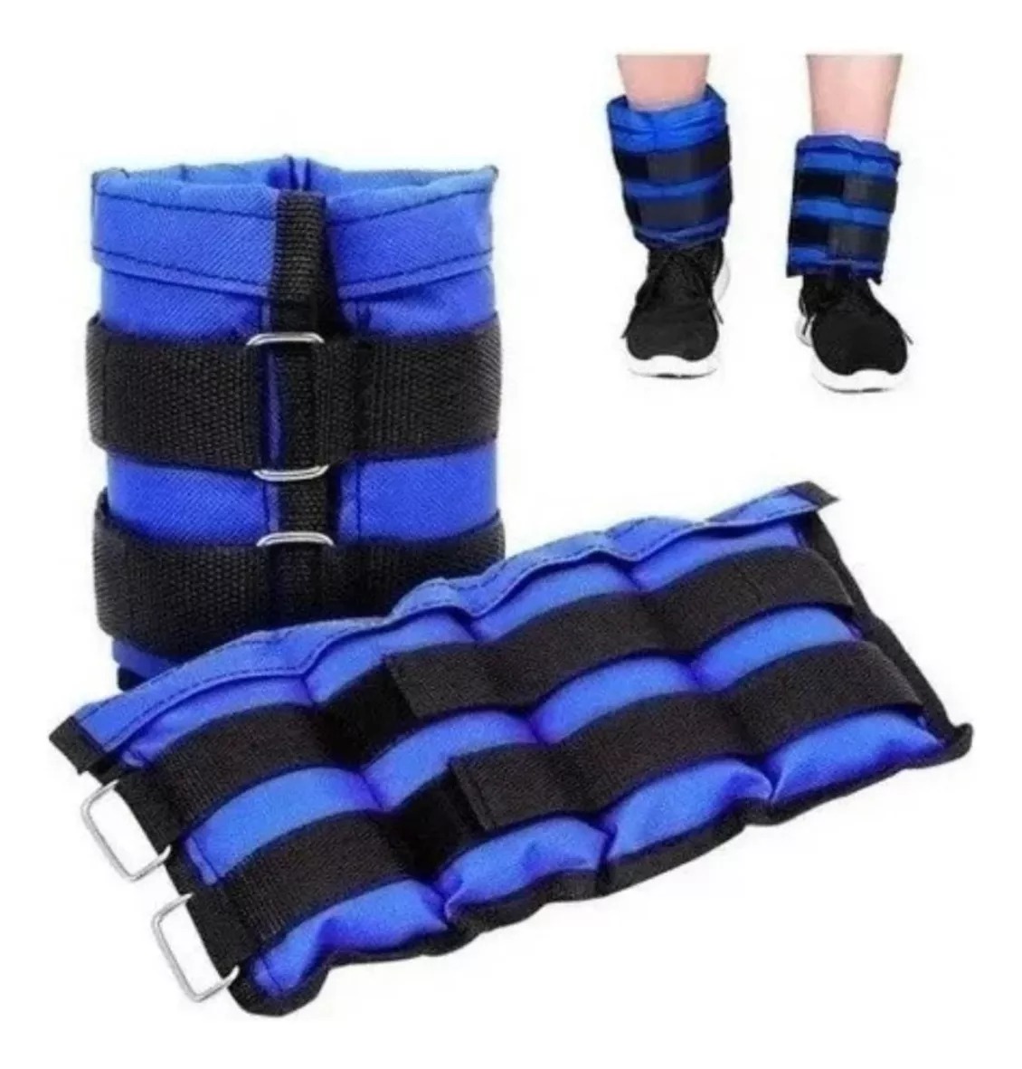Pesas De Tobillos Gluteos Y Piernas 3kg X Pierna