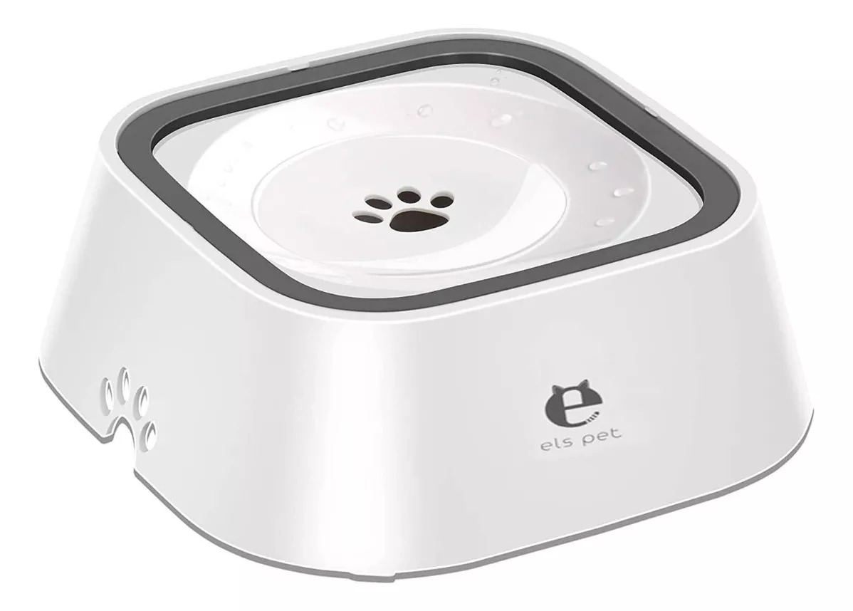 Plato Bebedero Antiderrame De Agua Mascotas - Perros Y Gatos