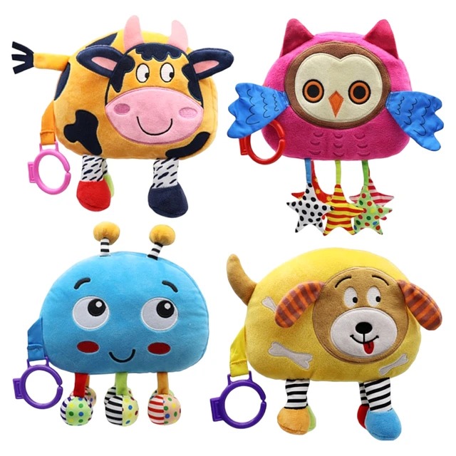 Libro De Tela Interactivo Sensorial Para Bebe Y Niños
