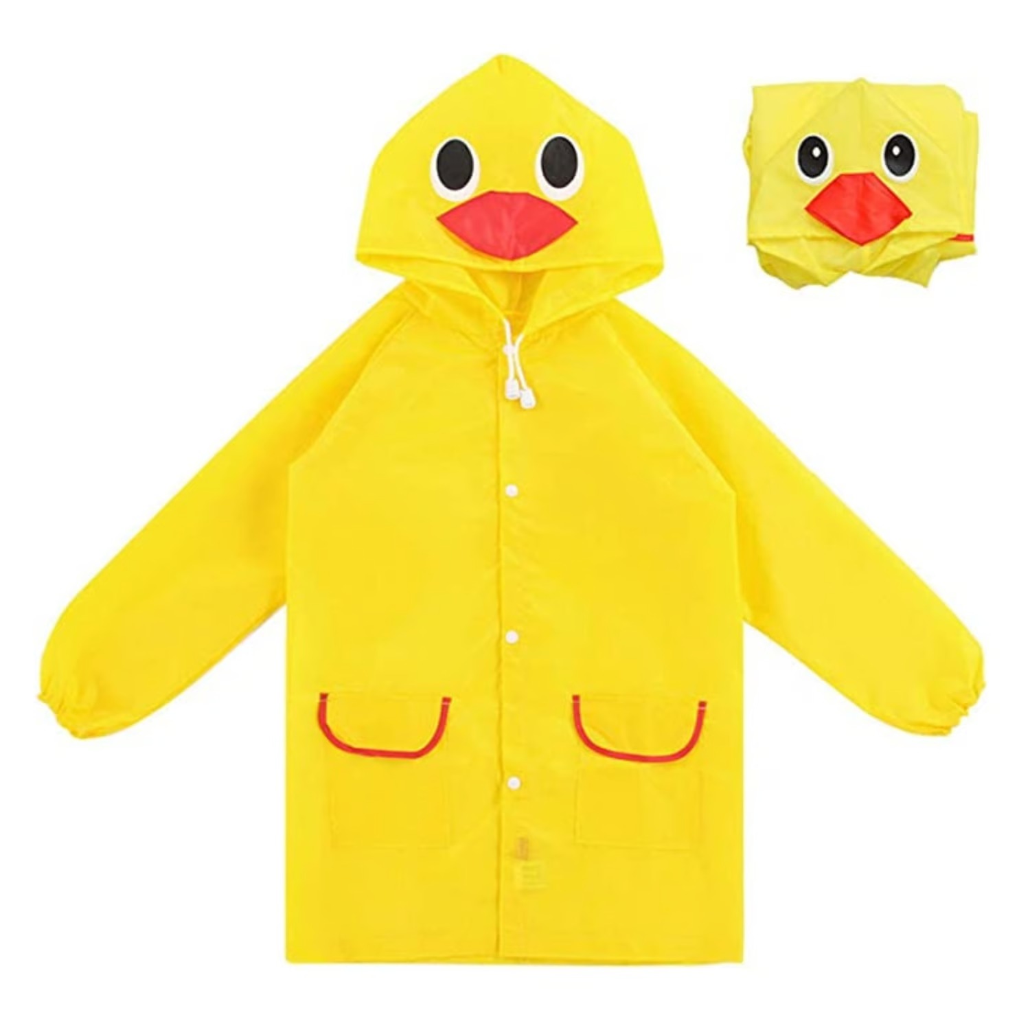 Capa Impermeable AMARILLO Poncho Infantil
