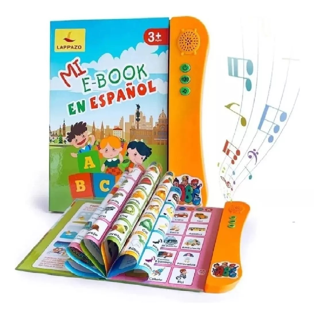 Libro Electrónico De Aprendizaje Sonido Para Niños Español