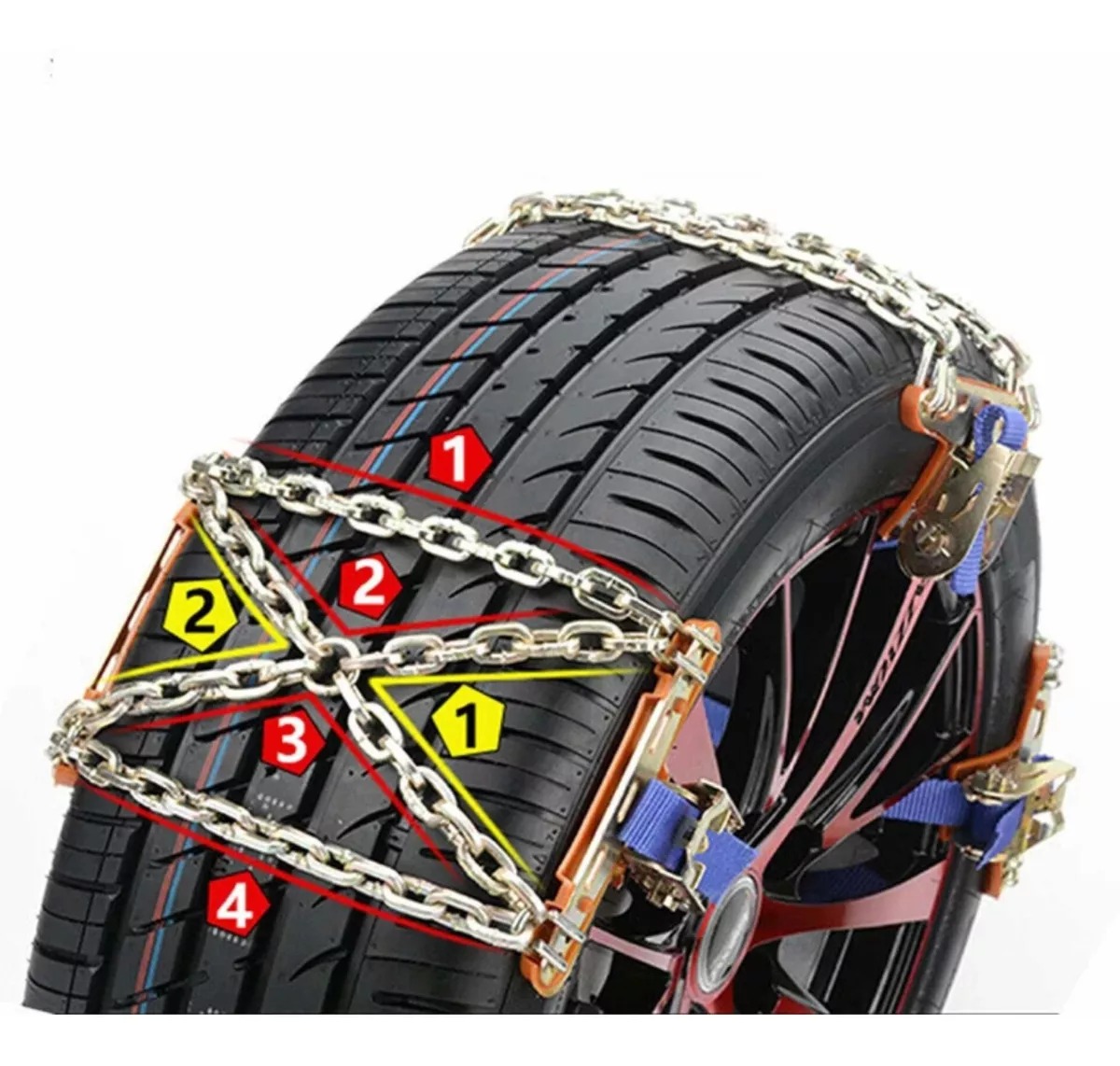 Kit Cadenas Para Nieve Ajustable Oferta