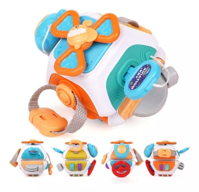 Cubo Sensorial 10 Actividades Antiestrés Para Niños Y Niñas