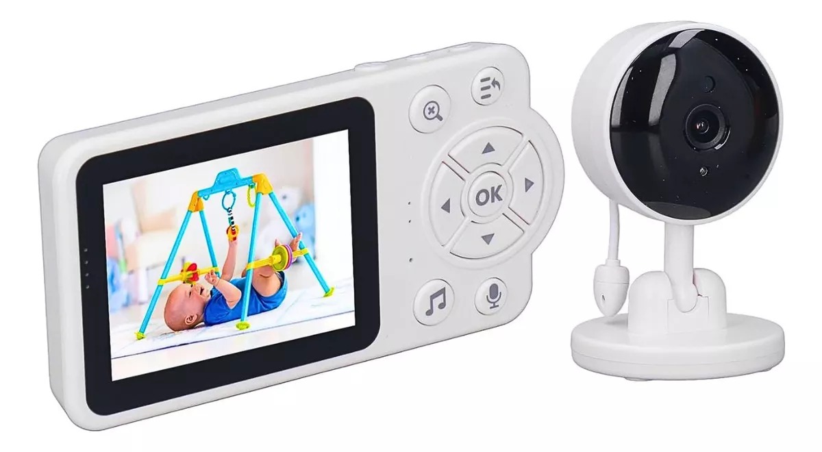 Camara Monitor Bebes Con Microfono Vision Nocturna