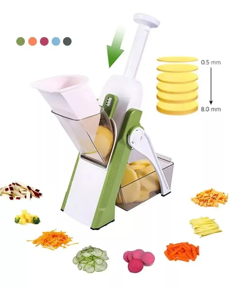 Picador Cortador Verduras Frutas Rayador Multifuncional