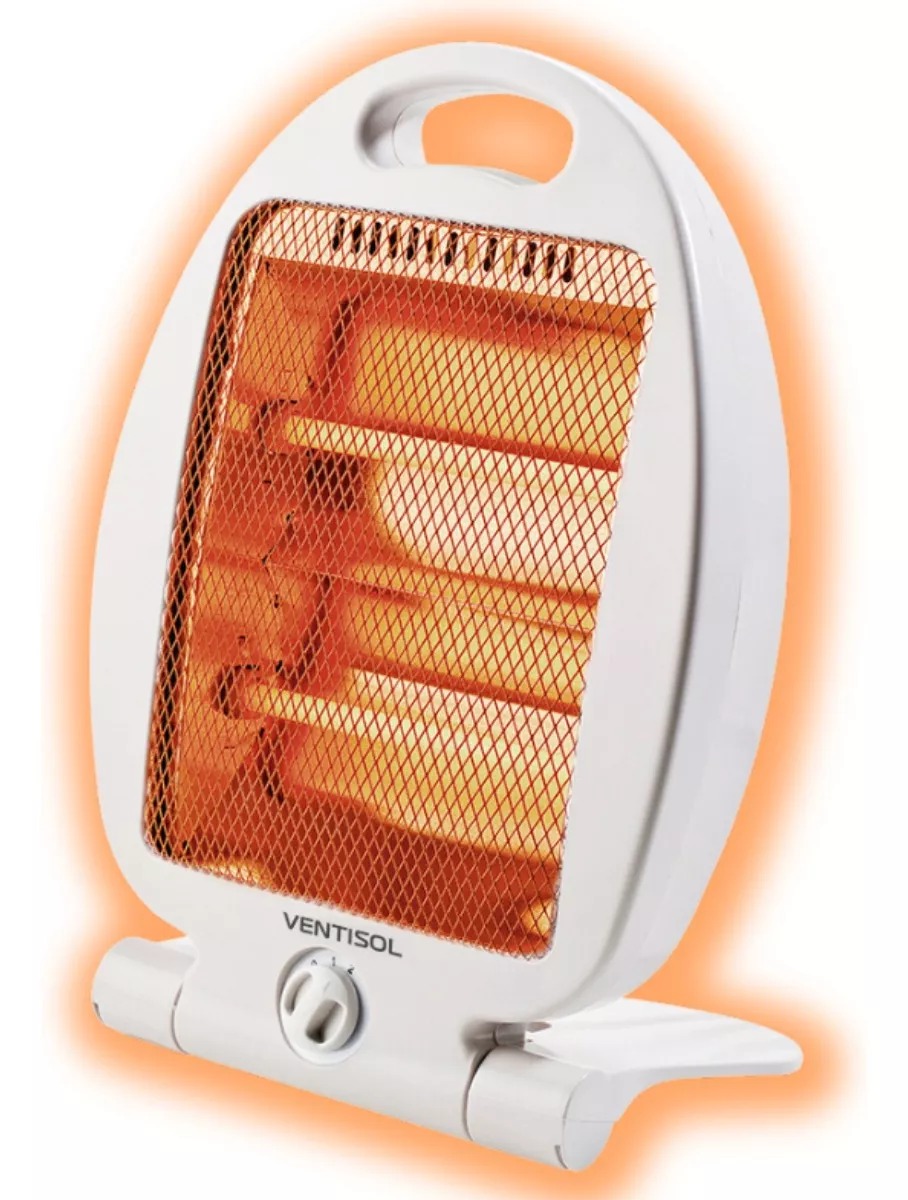 Mini calentador portátil de cuarzo, listo para usar, calentador eléctrico