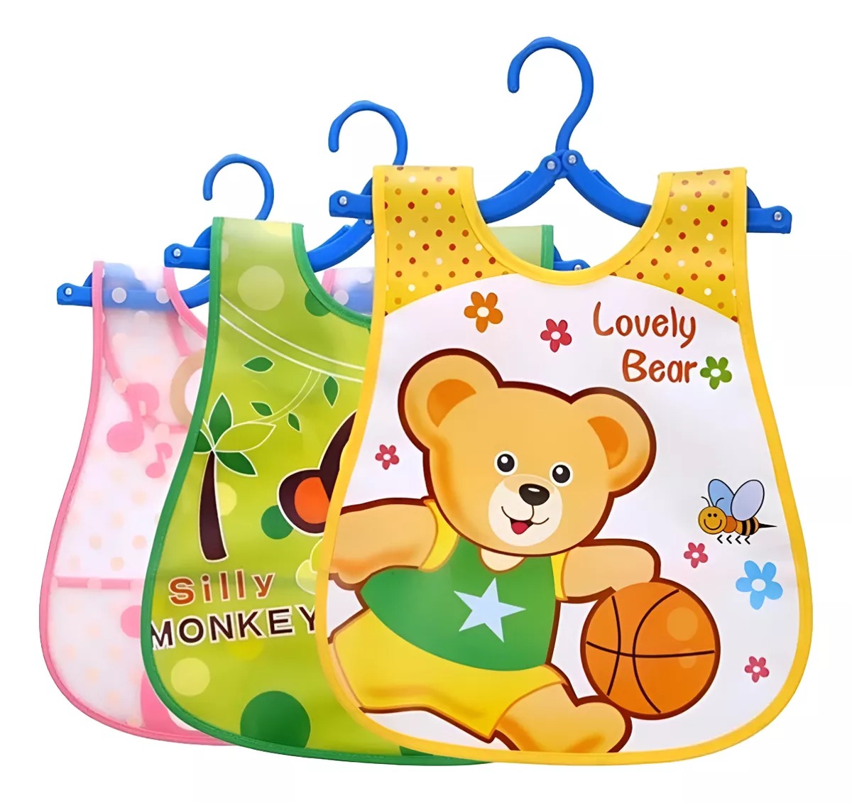 Baberos Impermeable, Lavables, Deslizables, Babero Guagua.