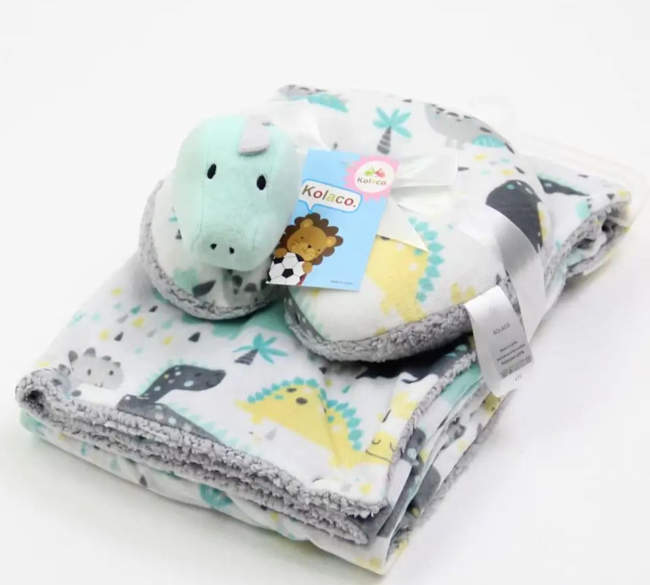 Manta Frazada + Cuello Almohada Cervical Bebe