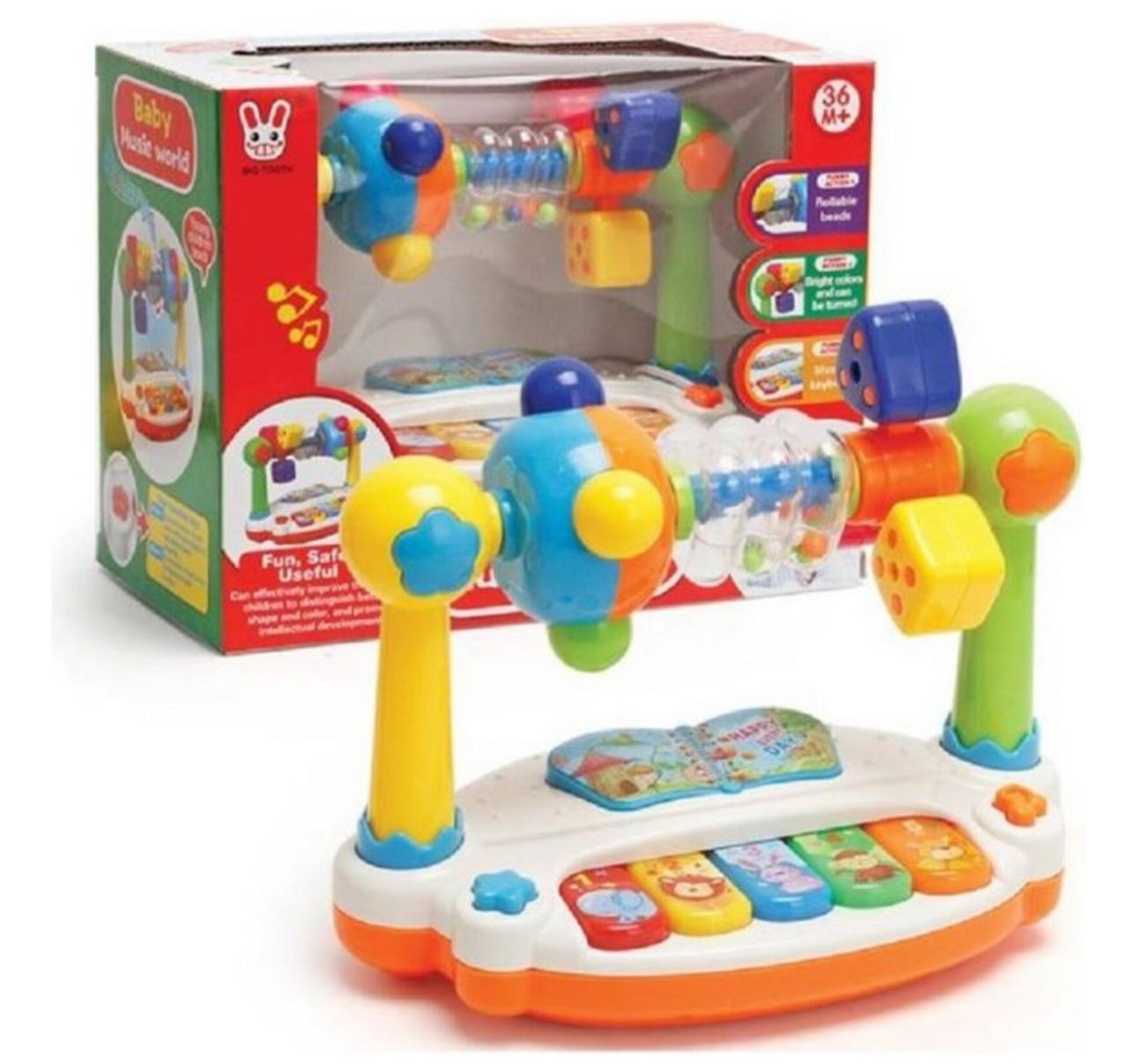 Piano Arco Con Sonido Musical Didáctico Para Bebés