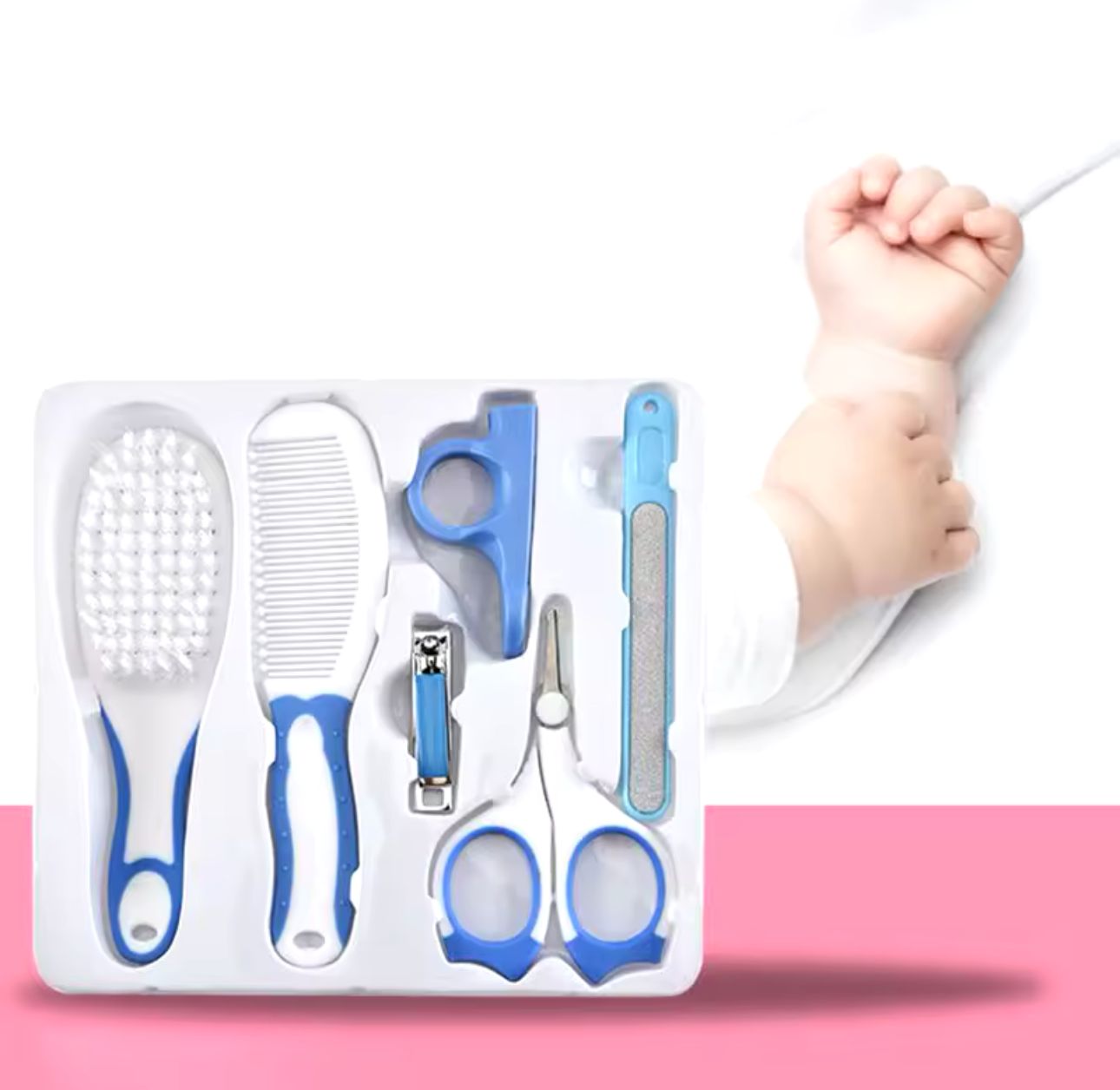 Kit De Aseo Y Cuidado Personal Para Bebés Manicura 6psc