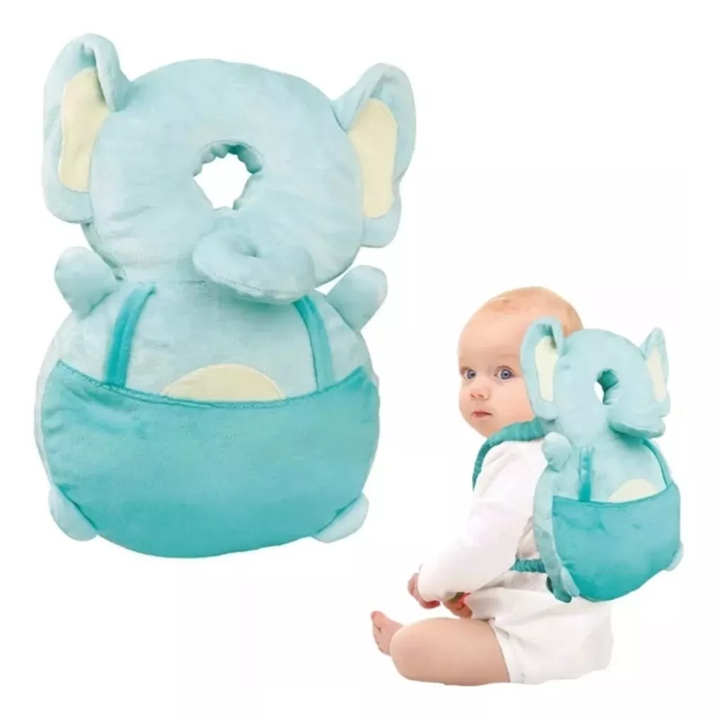 Almohada Protectora Para Bebé Mochila Anticaída Antigolpes