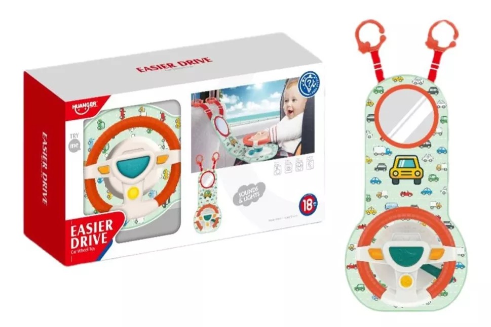 Juguete Volante Simulación Auto Entretenimiento Niño Y Bebe