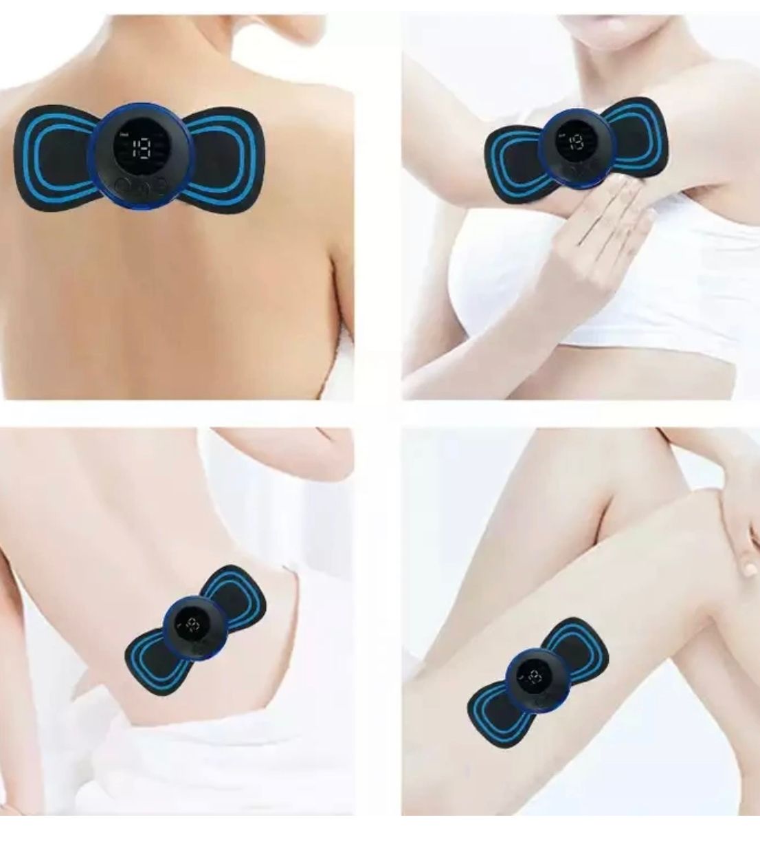 Masajeador Usb Eléctrico Estimulador cuerpo cuello Cervical