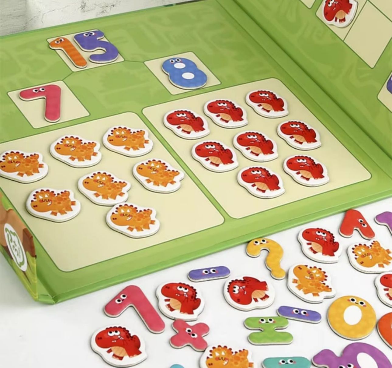 Libro Sensorial Didáctico Montessori Magnético Matemáticas