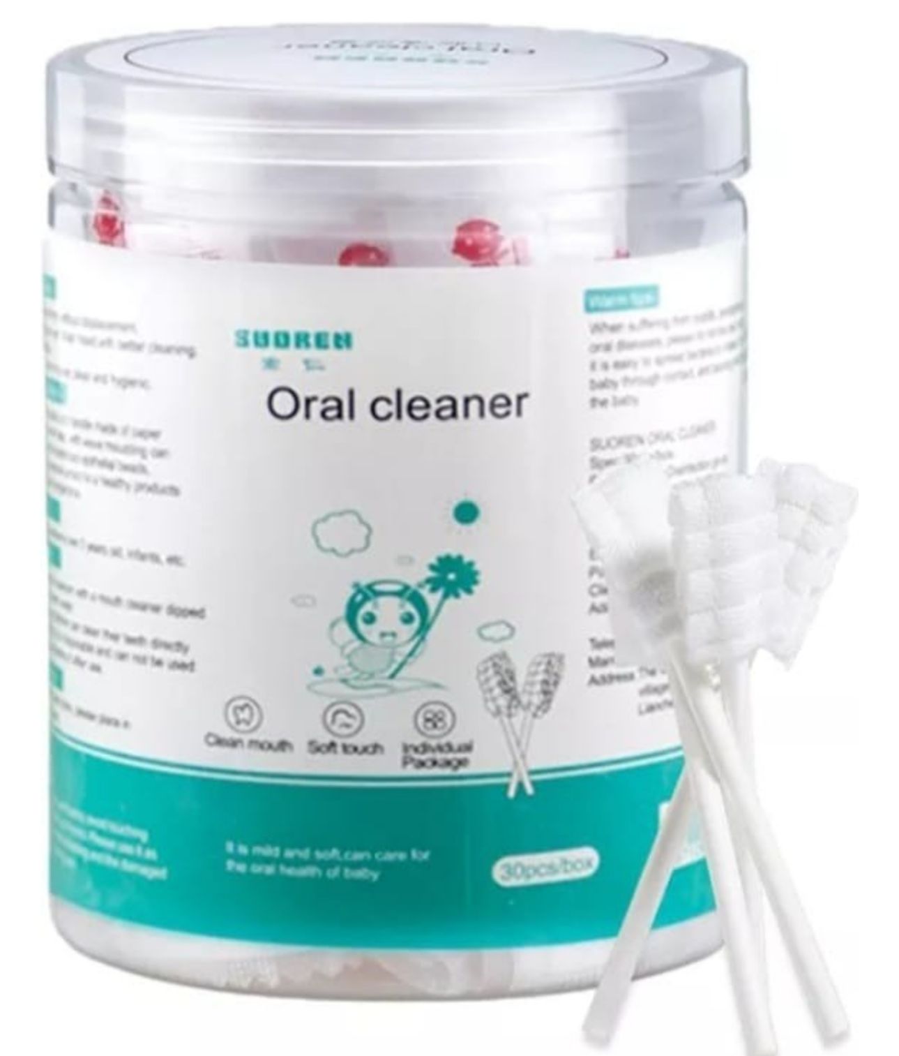 Limpiador Bucal Para Bebés gasas desechables