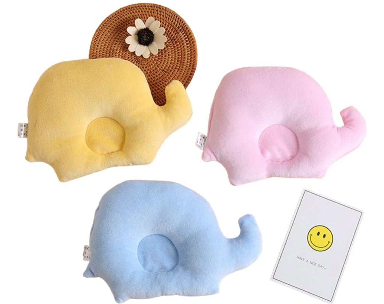 Almohada Cojín Para Bebe Anti-plagiocefalia Cabeza Plana