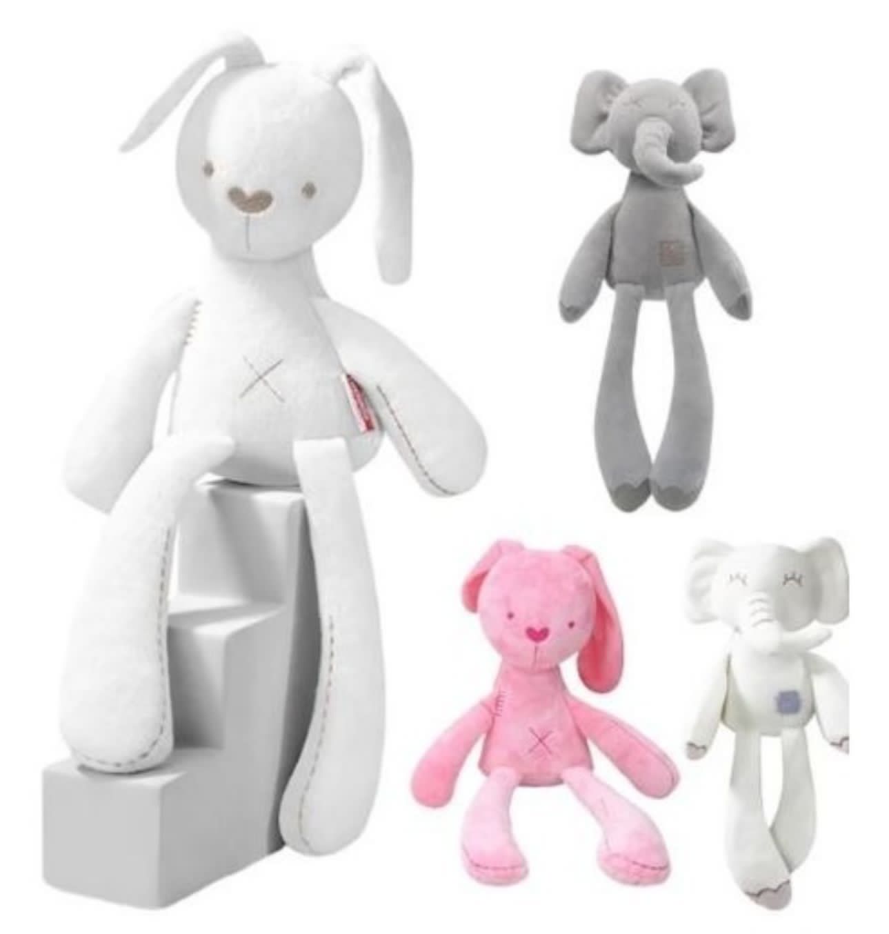 Peluche De Apego Con Diseño De Conejo