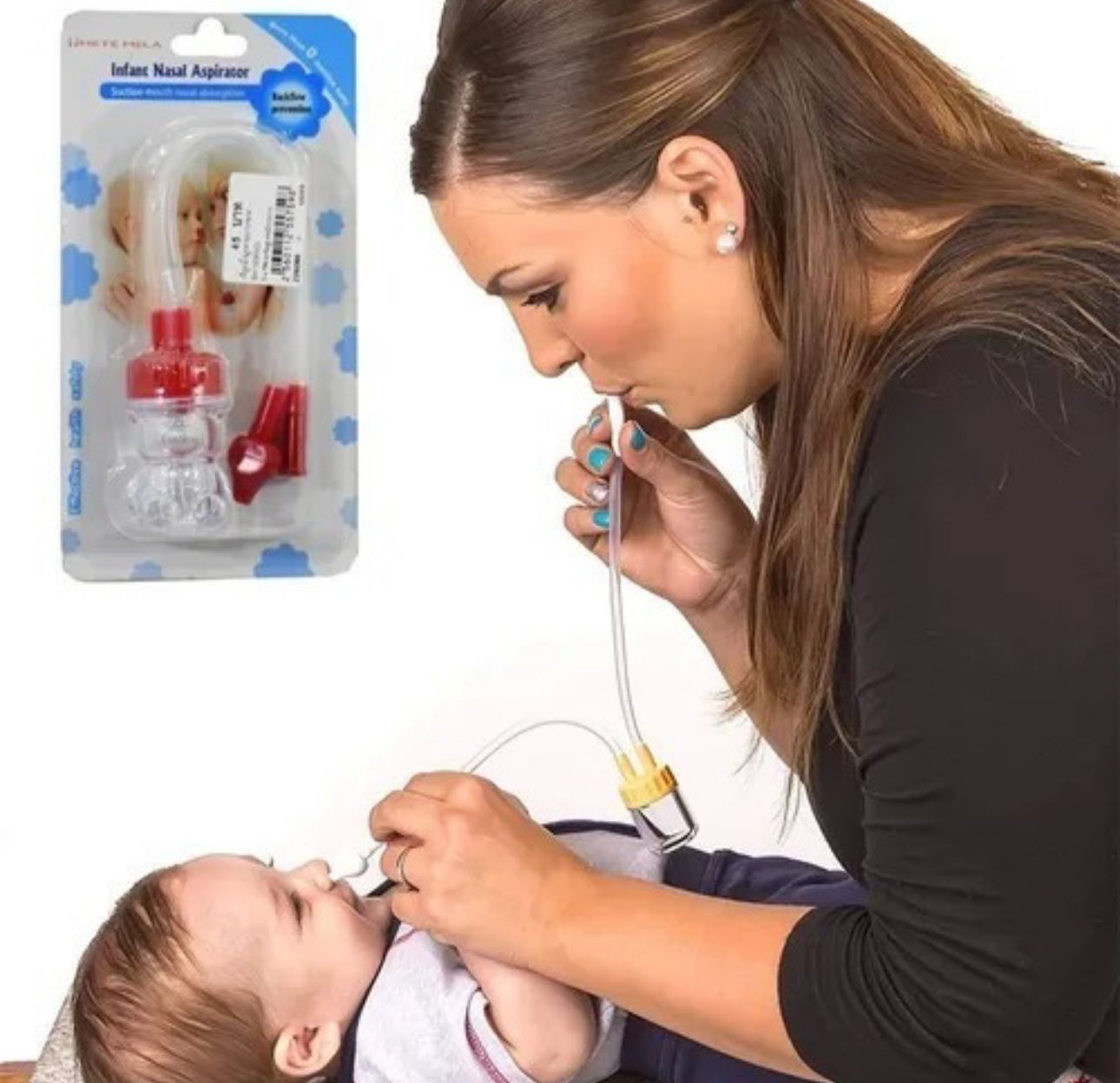 Aspirador Nasal Para Bebés- Limpieza Mocos