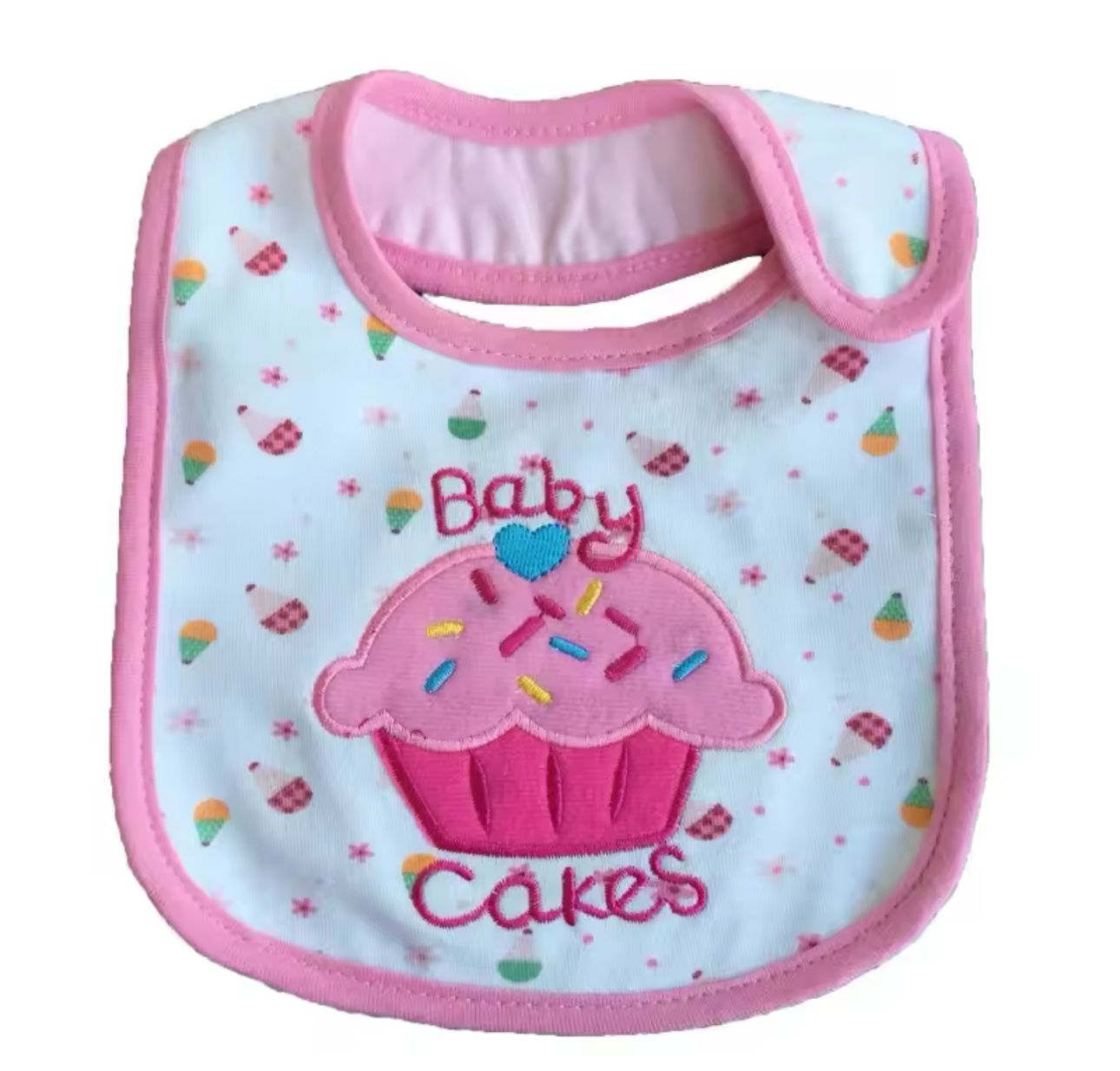 Pack 6 Unid Baberos Bordados Impermeable 3 Capas