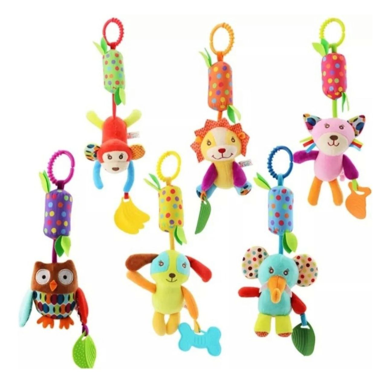 Colgante Sonajero Bebes Skkbaby colores