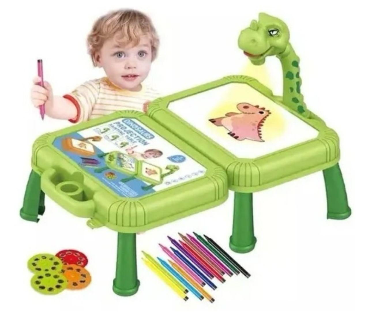 Mesa De Dibujo Didáctica Con Proyector Infantil niños