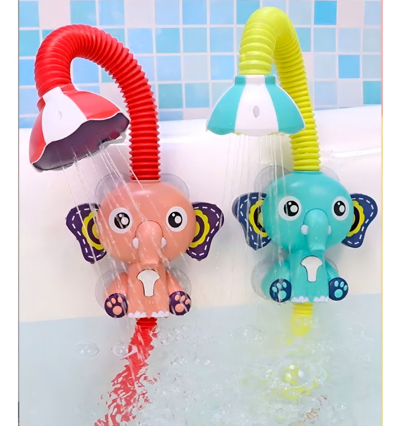 Elefantito Regadera De Baño Para Bebe Juguete Ducha Tina