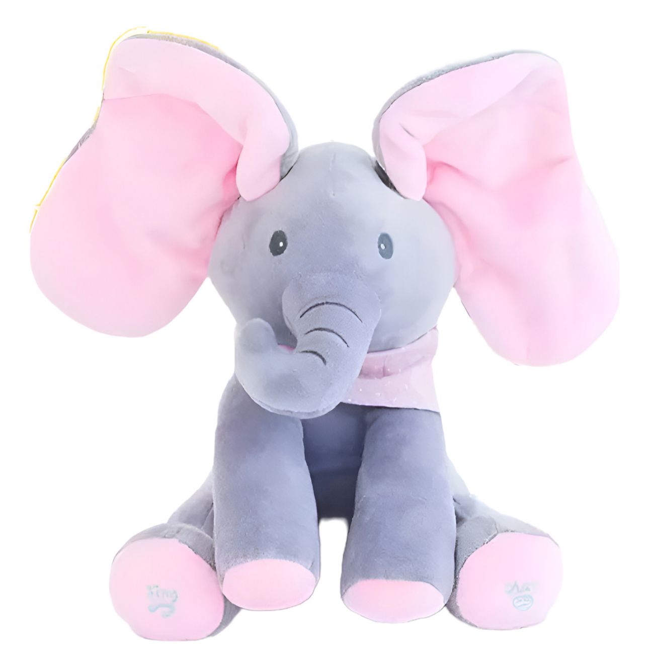 Elefante Musical De Apego Peek A Boo full