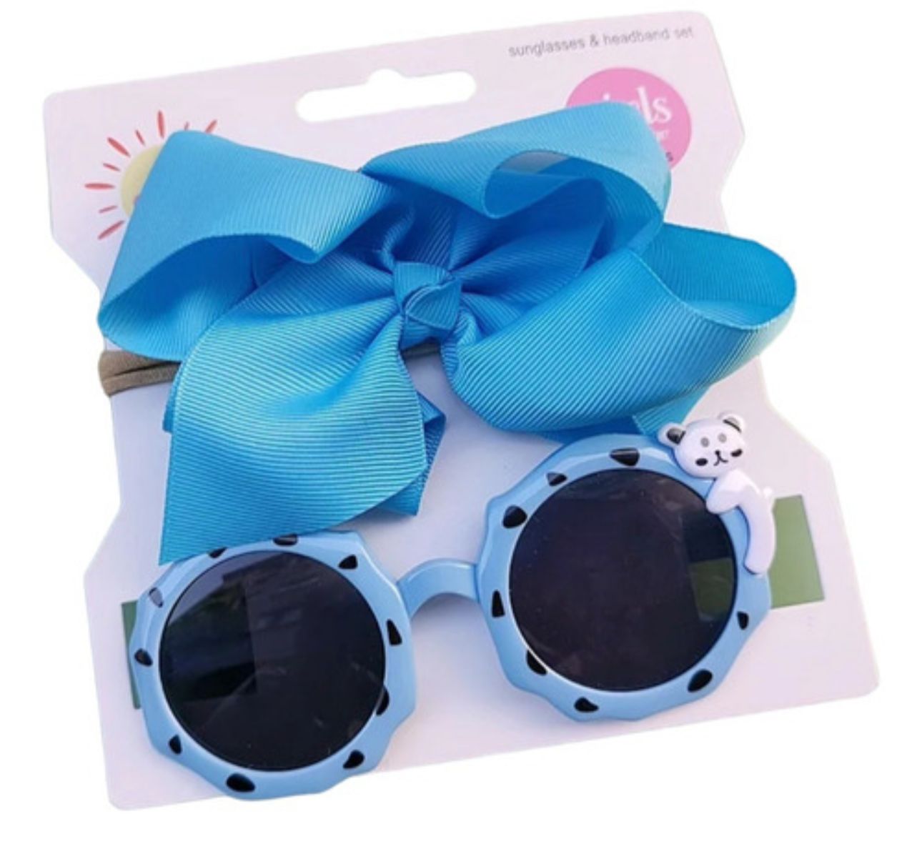 Lentes De Sol Para Niña Más Lazo 0 A 3 Años