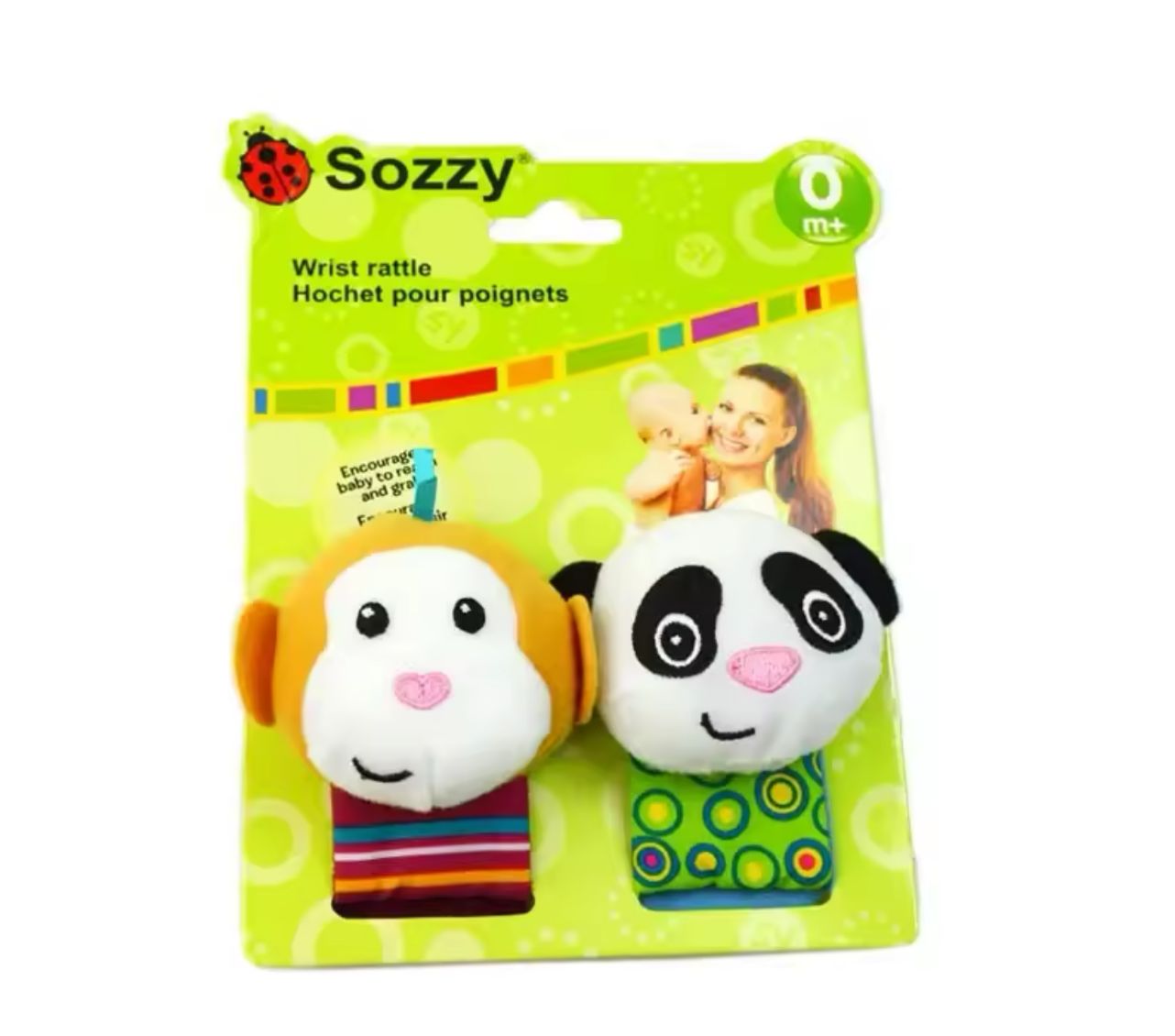 Pulsera Muñequera Sonajero Cascabel Estimulador Para Bebe