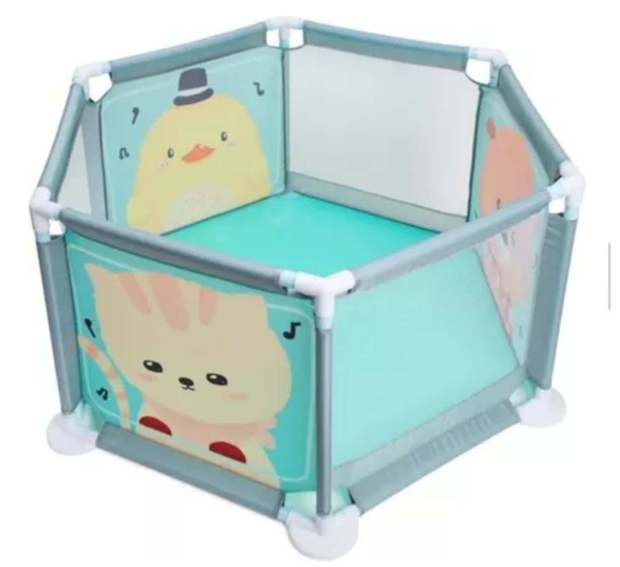 Corral Para Bebé Alta Seguridad Valla De Juego Plegable