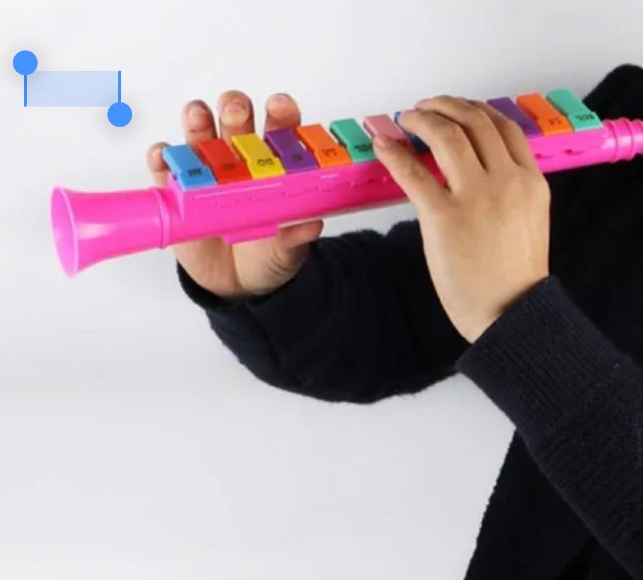 Melodica Colorida 13 Teclas Flauta Para Niño Piano Didactico