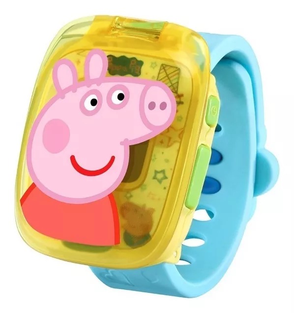 Reloj Niños Aprendizaje Interactivo Multifuncional Peppa Pig