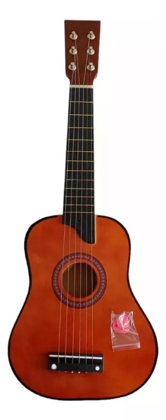 Guitarra De Madera Acústica Para Niños Grande Regalo Feliz
