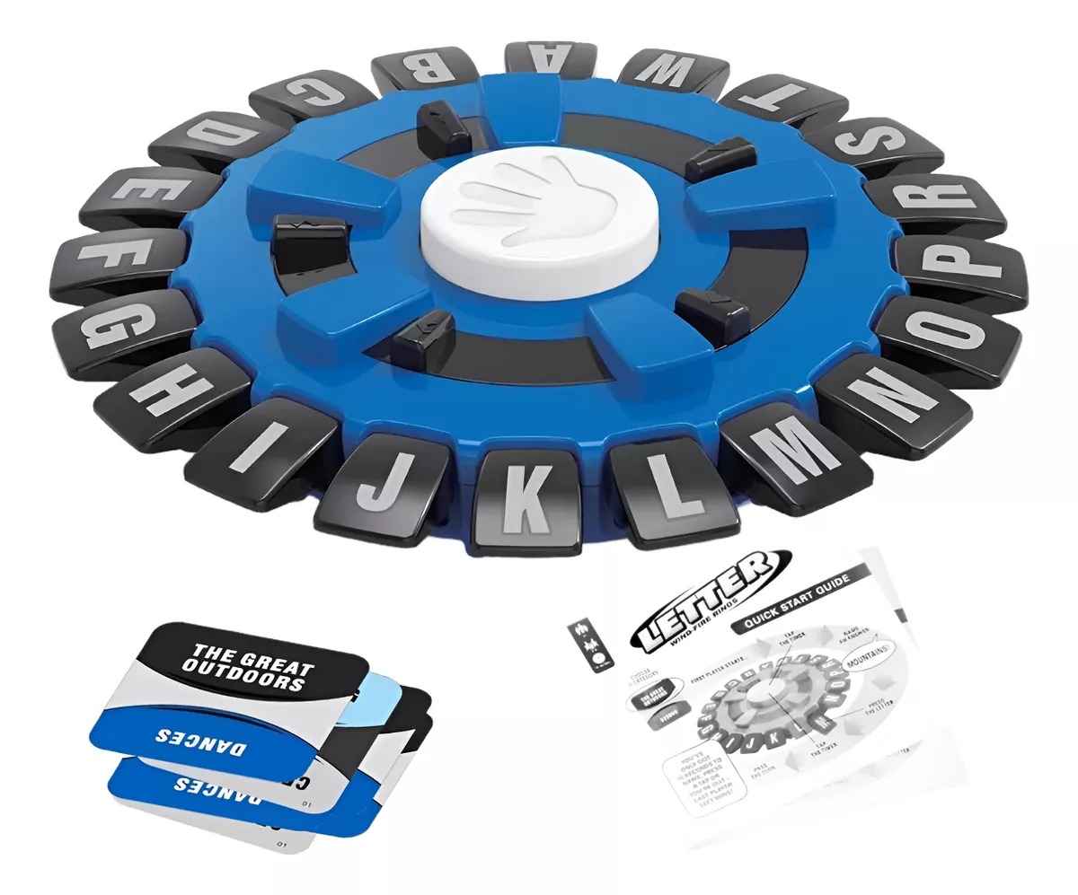 Juego De Palabras Mesa Tapple Para Familias Tarjetas Ingles