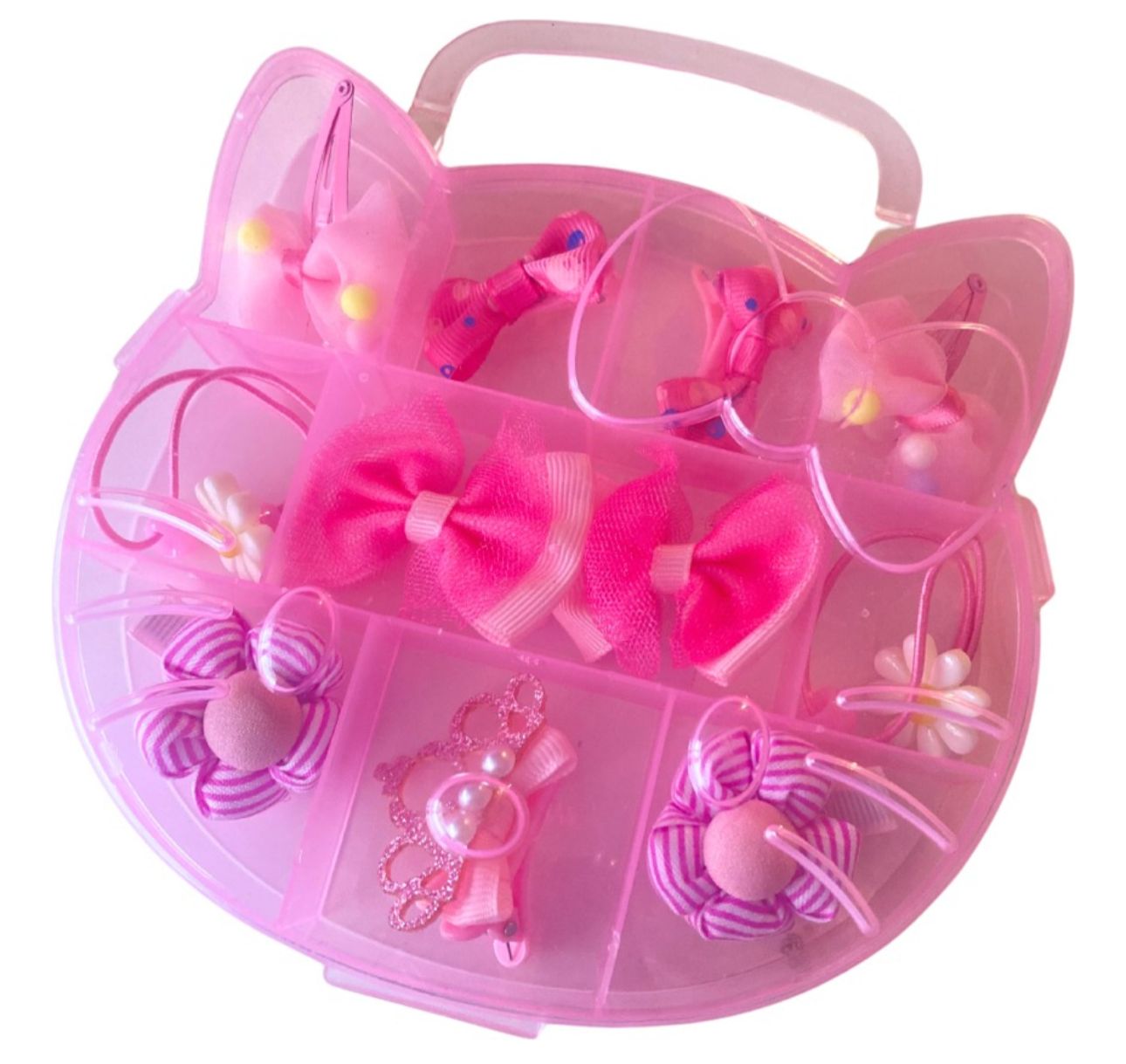 Estuche Para Bebés/niñas De Pinches Y Colets