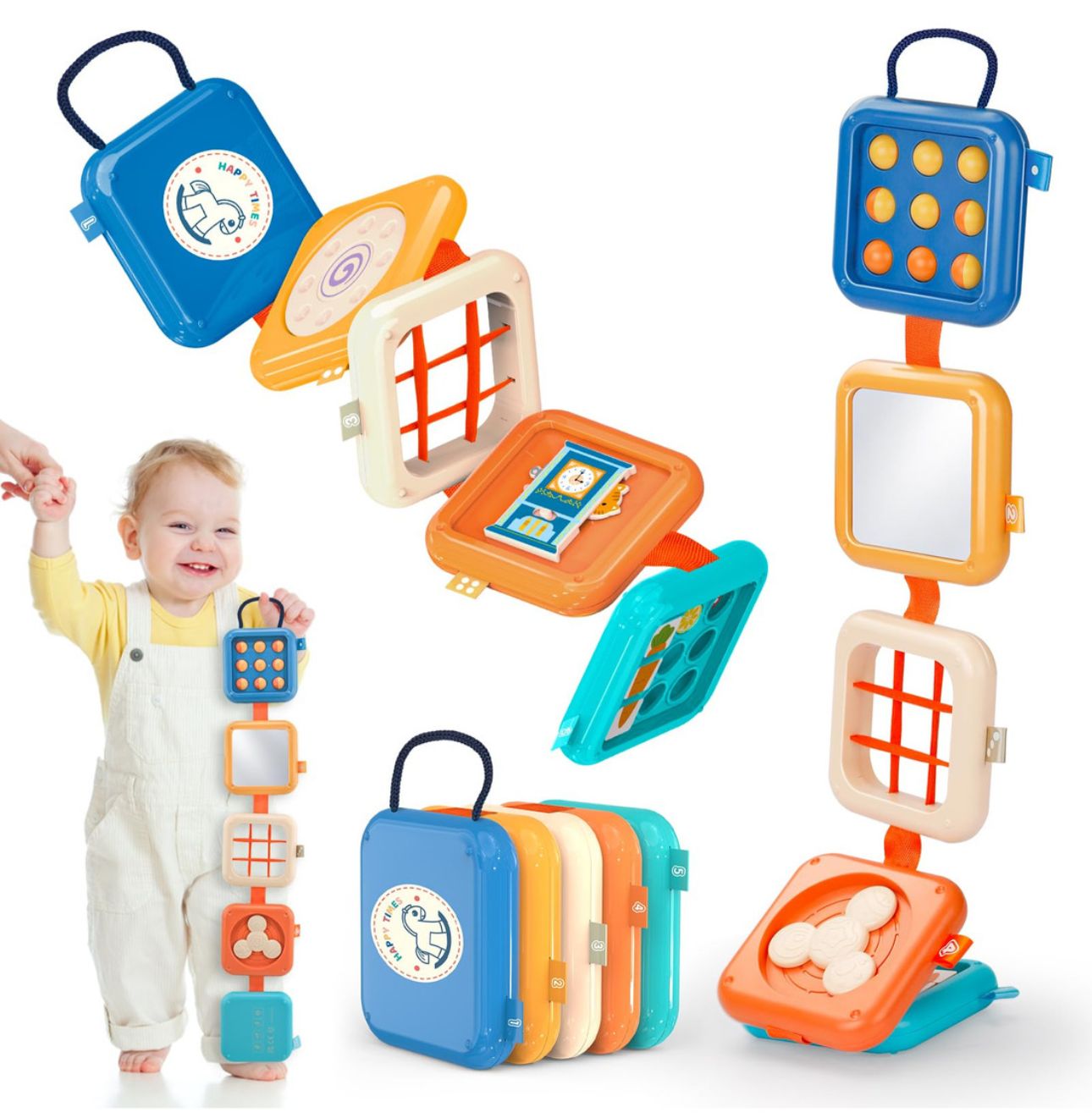 Tablero Sensoriales Interactivo Montessori Juego Educativo