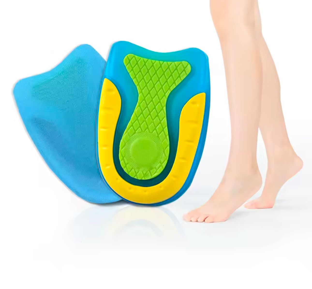 Taloneras De Silicona Ortopédicas - Fascitis - Tendinitis