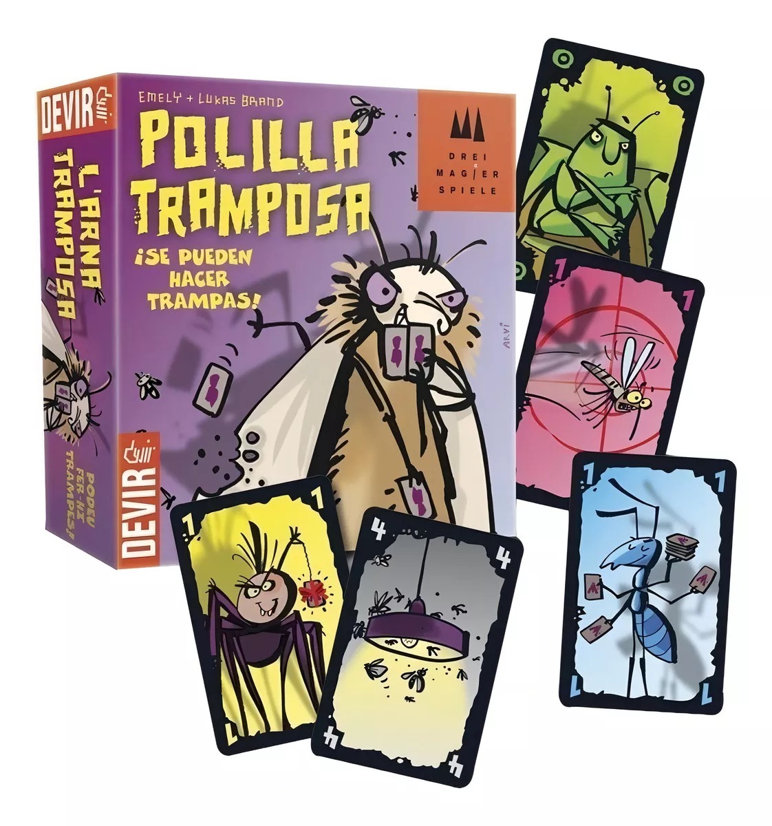 Devir La polilla tramposa 22113 Español
