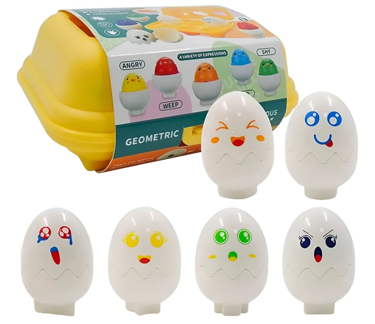 Nuevo Juego Didáctico Huevos De Encaje Pollito