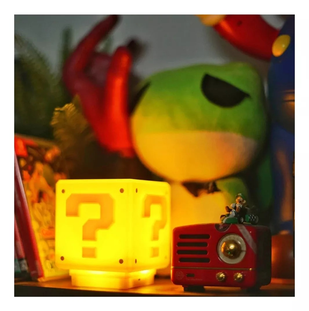 Lámpara Luces Caja Cubo Led Gamer Con Sonido