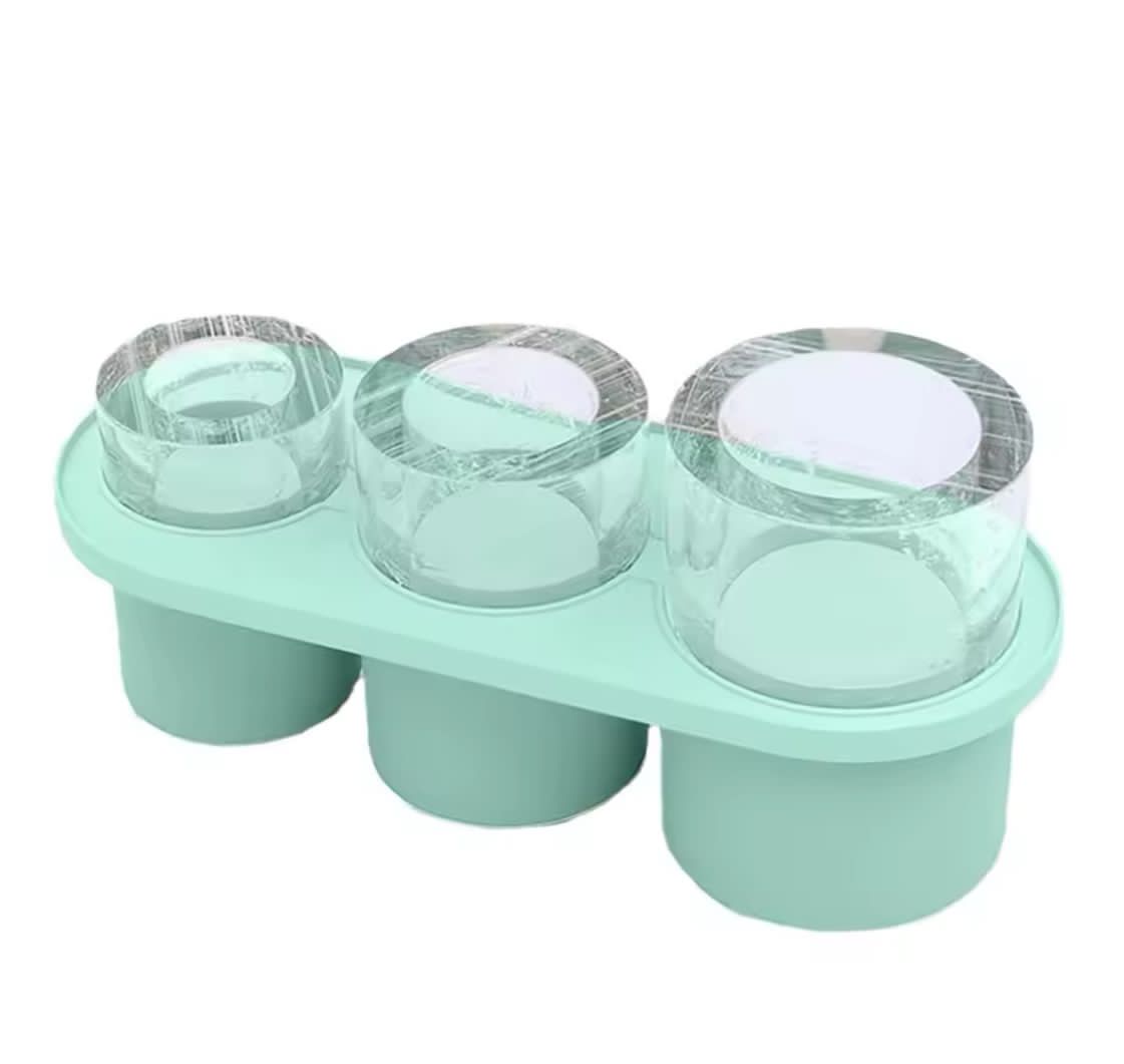 Molde De Hielo De Silicona Para Vaso Térmico