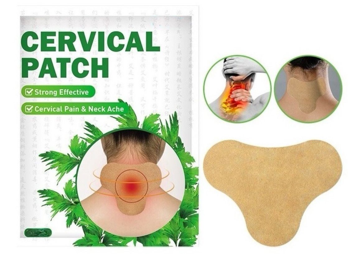 10 Parches Calmar Eliminar Dolor Cuello Hombro Y Cervical