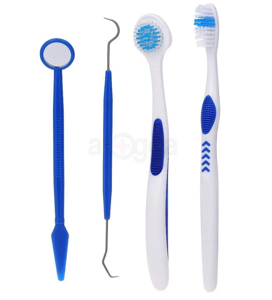 Set De 6 Kit Limpieza Y Cuidado Dientes Higiene Dental