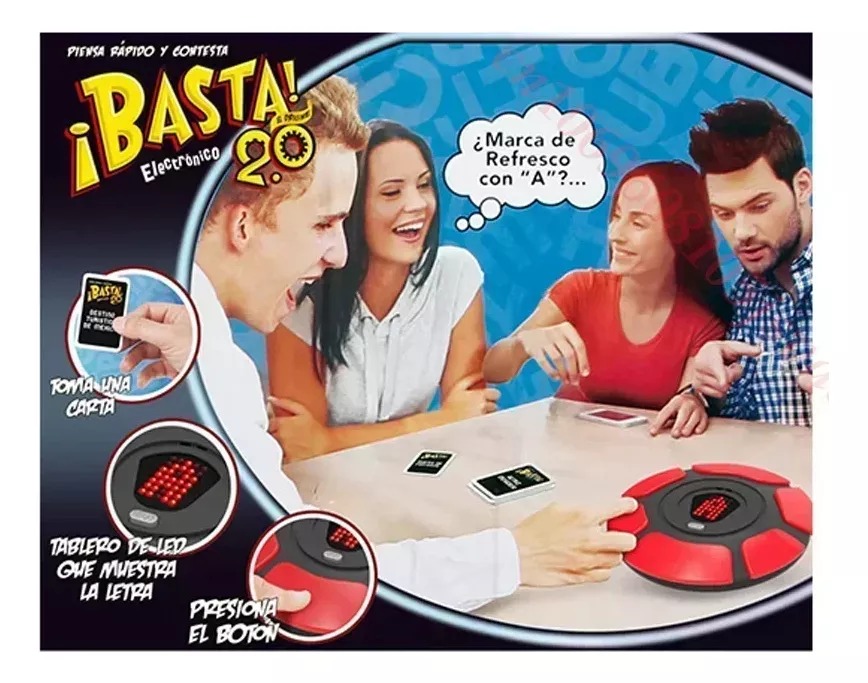 Viral Basta Juego De Mesa Basta Familiar Niños Fiesta 2.0
